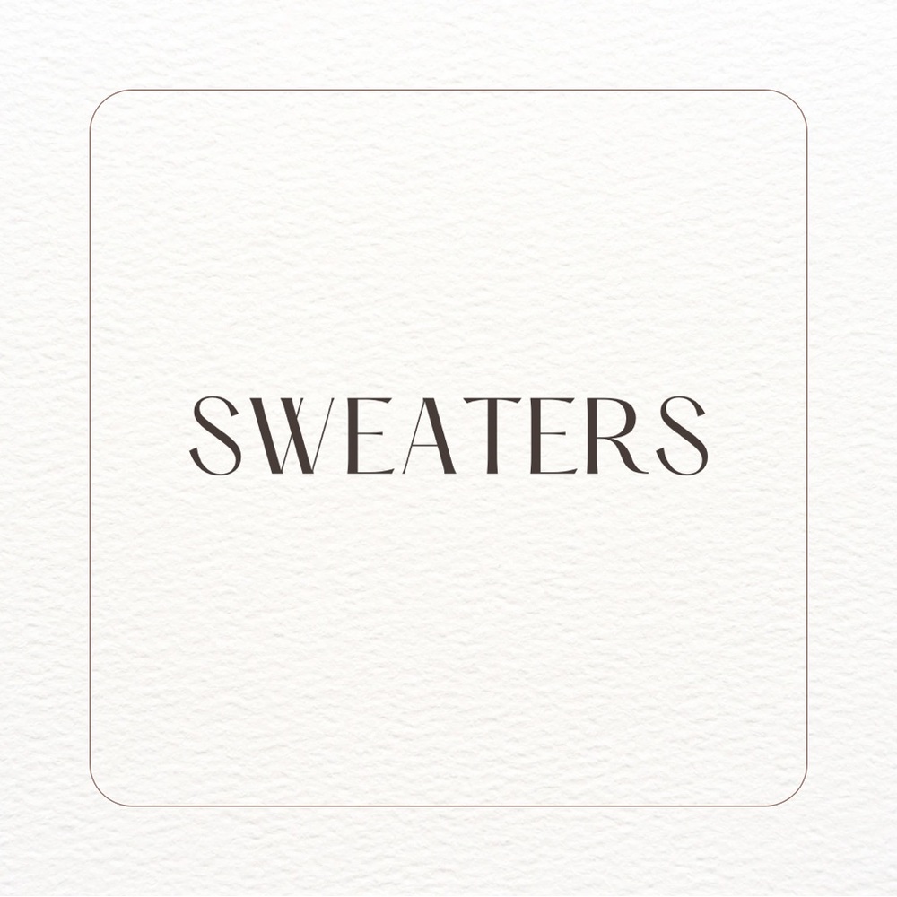 Sweaters